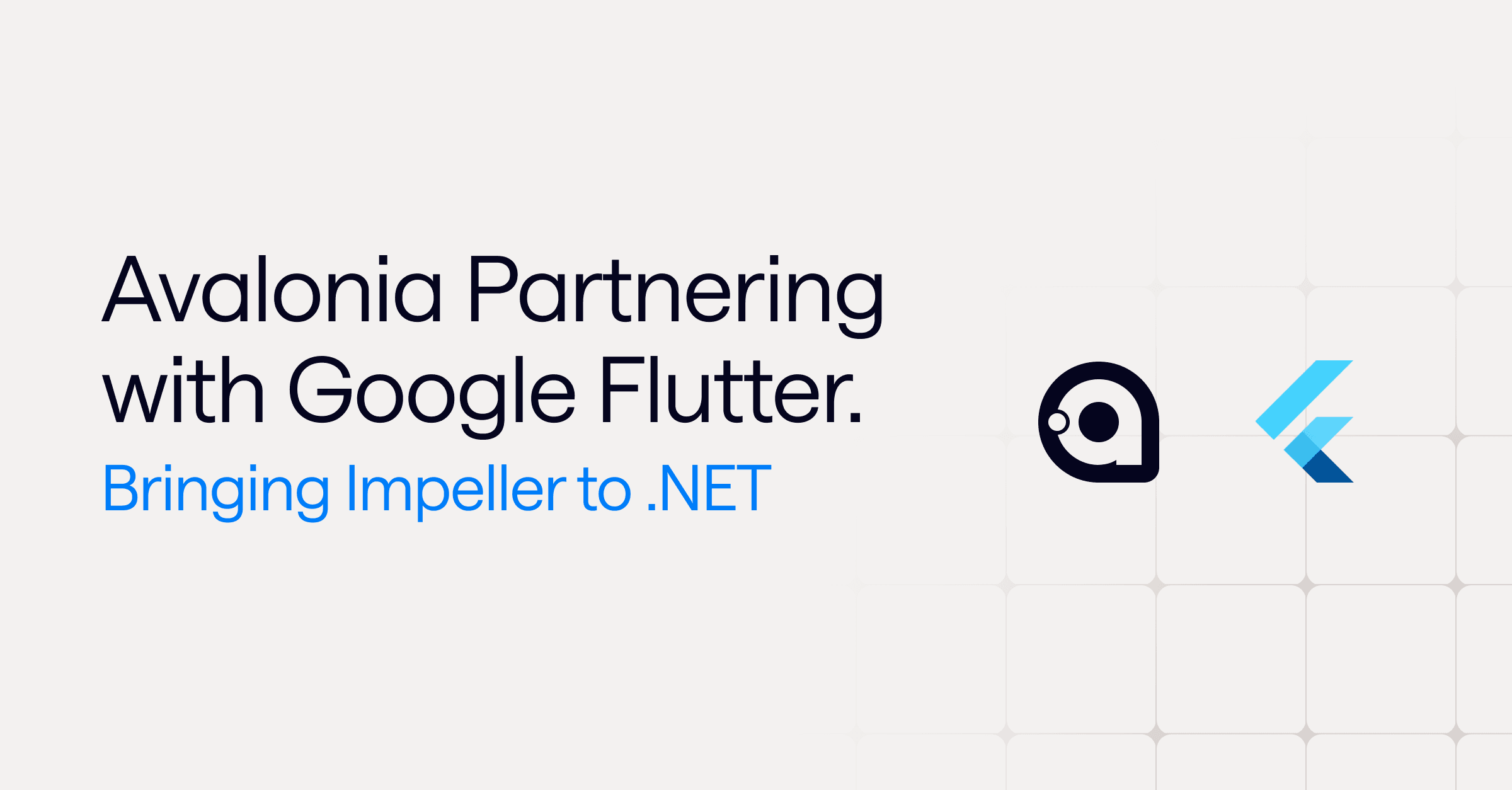 duckoding's tweet card. Avalonia and Google’s Flutter team are collaborating to bring Impeller, Flutter’s next-generation GPU renderer, to .NET