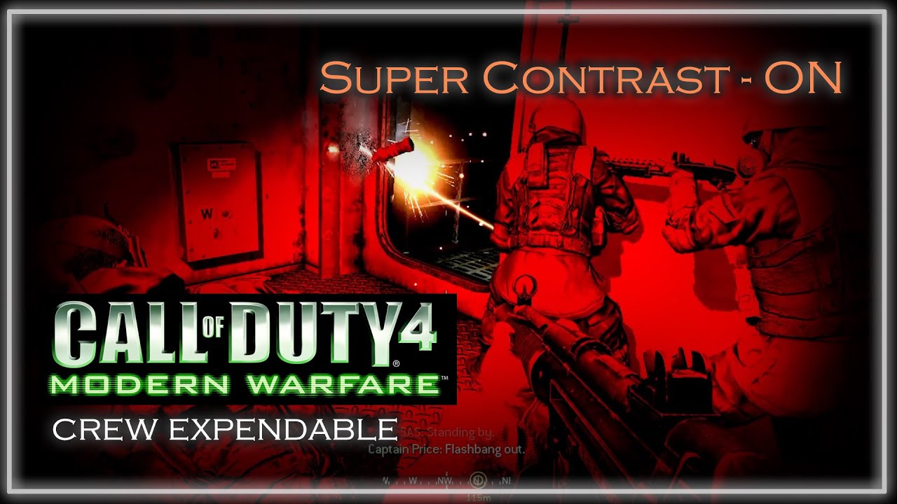 bgoot_gaming_yt's tweet card. COD4-MW hits different with "Super-Contrast" #cod4mw #callofduty...