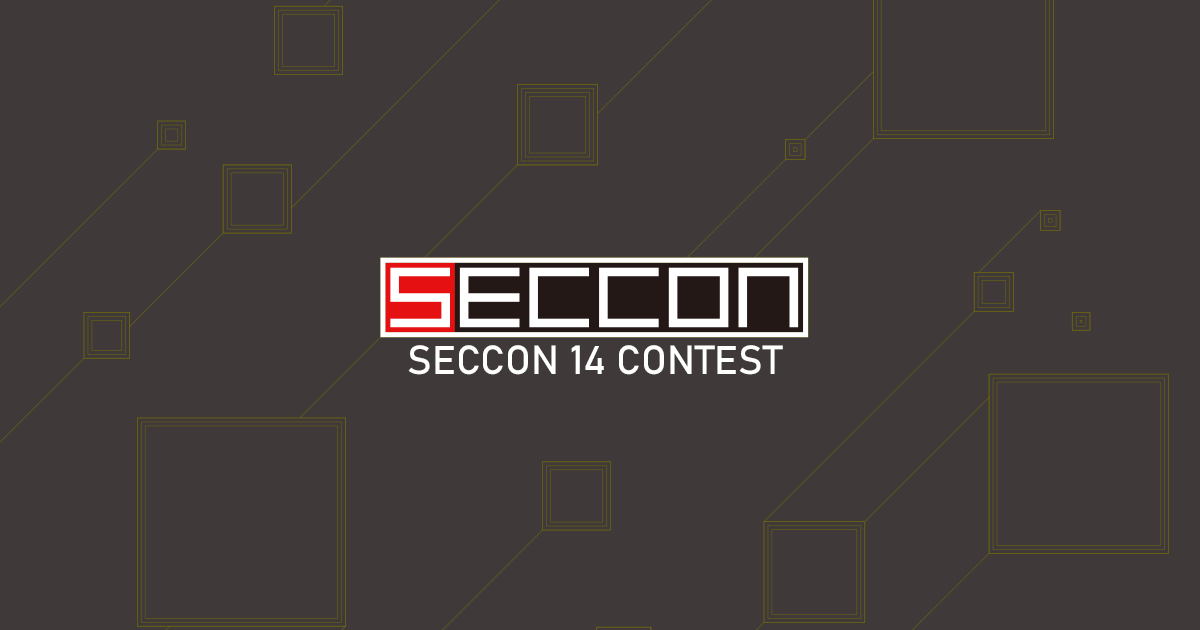 secconctf's tweet card. SECCON 14 Contest of Contest では、競技やコンテスト...