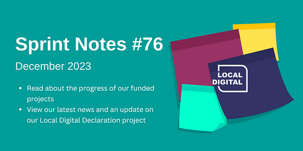 LDgovUK's tweet card. December 2023