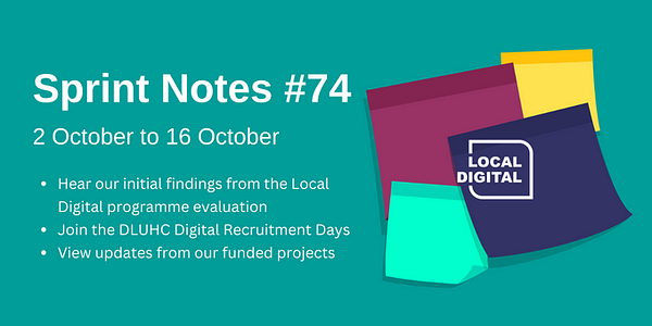 LDgovUK's tweet card. 2 October to 16 October