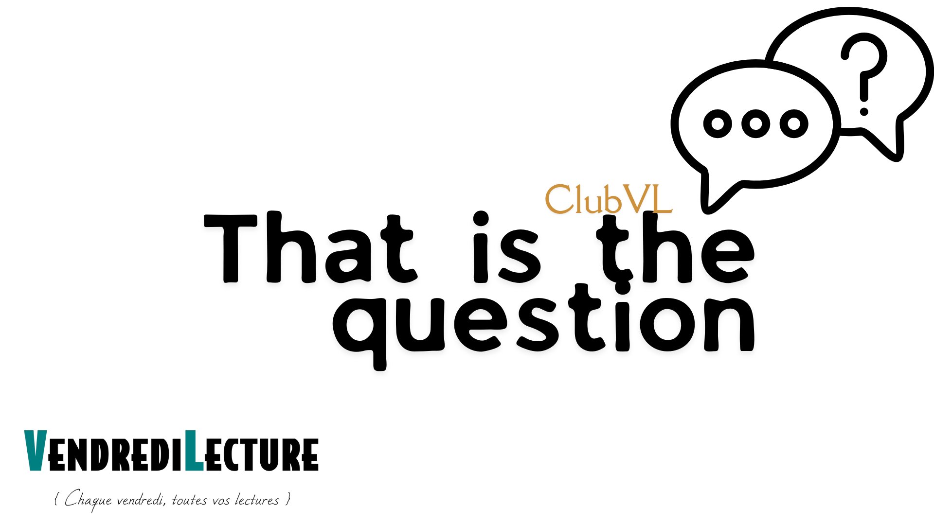 VendrediLecture's tweet card. Bonjour,  Pour ce mois de novembre, notre club de lecture va s'interroger !  Que lire en rapport avec cette thématique ? Eh bien rien de plus simple ! Des