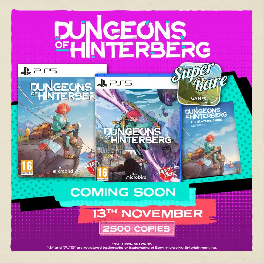 EspecialEdicion's tweet card. La editora Curve Games y el estudio austriaco Microbird lanzarán la edición física de Dungeons of Hinterberg para PlayStation 5 el próximo 13 de noviembre de 2025. La edición, de tirada limitada a...