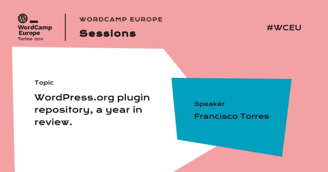 WCEurope's tweet card. Get to know what features the WordPress.org repository provides to the community, how the review team is working to make plugin reviews faster and more accurate – with the aim of improving pl…