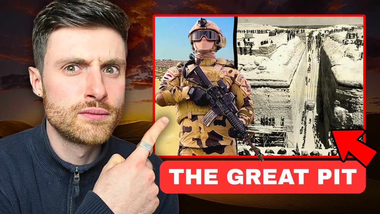 MichaelButtonX's tweet card. The Egyptian Pyramid the Military Won’t Let You See