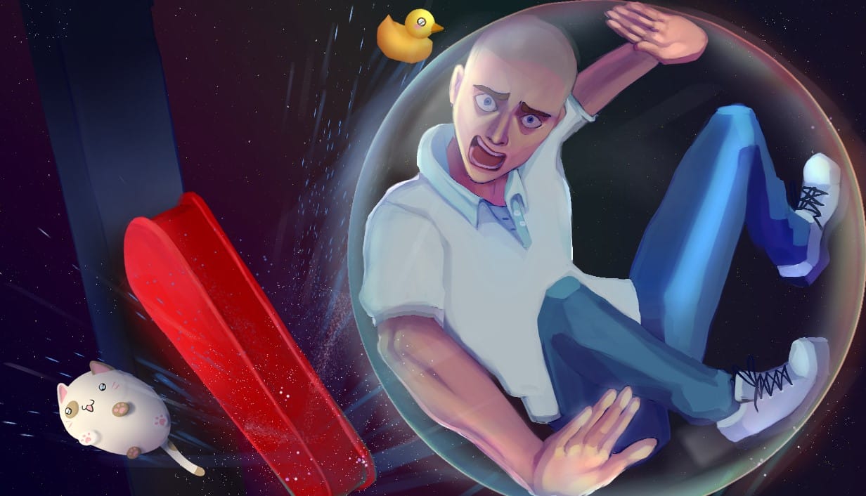 8bitnerdsde's tweet card. A Pinball Game That Makes You Mad kommt von Azimuth Studios und erschien am 18. November 2025 für den PC auf Steam. Schon der Name sagt dir ehrlich ins