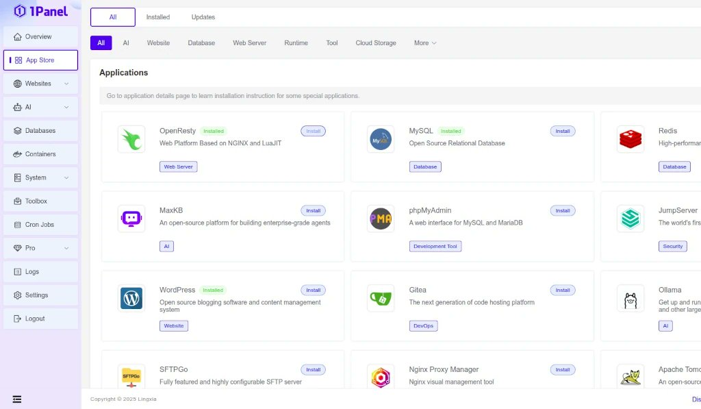 bitnesiacom's tweet card. Managing a Linux-based server often requires multiple tools and manual configurations that can be inefficient; 1Panel offers a modern solution by unifying