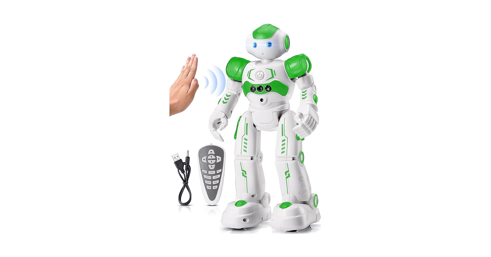 DemShenanigans's tweet card. Remote Control and Hand Gesture Control : This gesture sensing robot not only can be controlled by infrared controller, but also can turn left ,turn right, slide backward, and slide forward according...