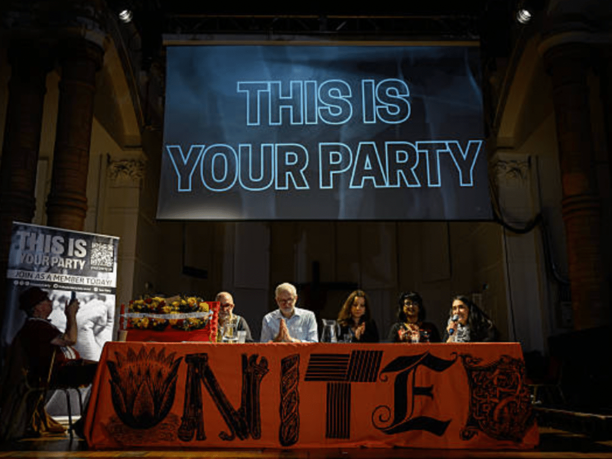 TheCanaryUK's tweet card. Some left-wing outlets who've supported Your Party have had their press passes denied - but the Mail and the Express will be there