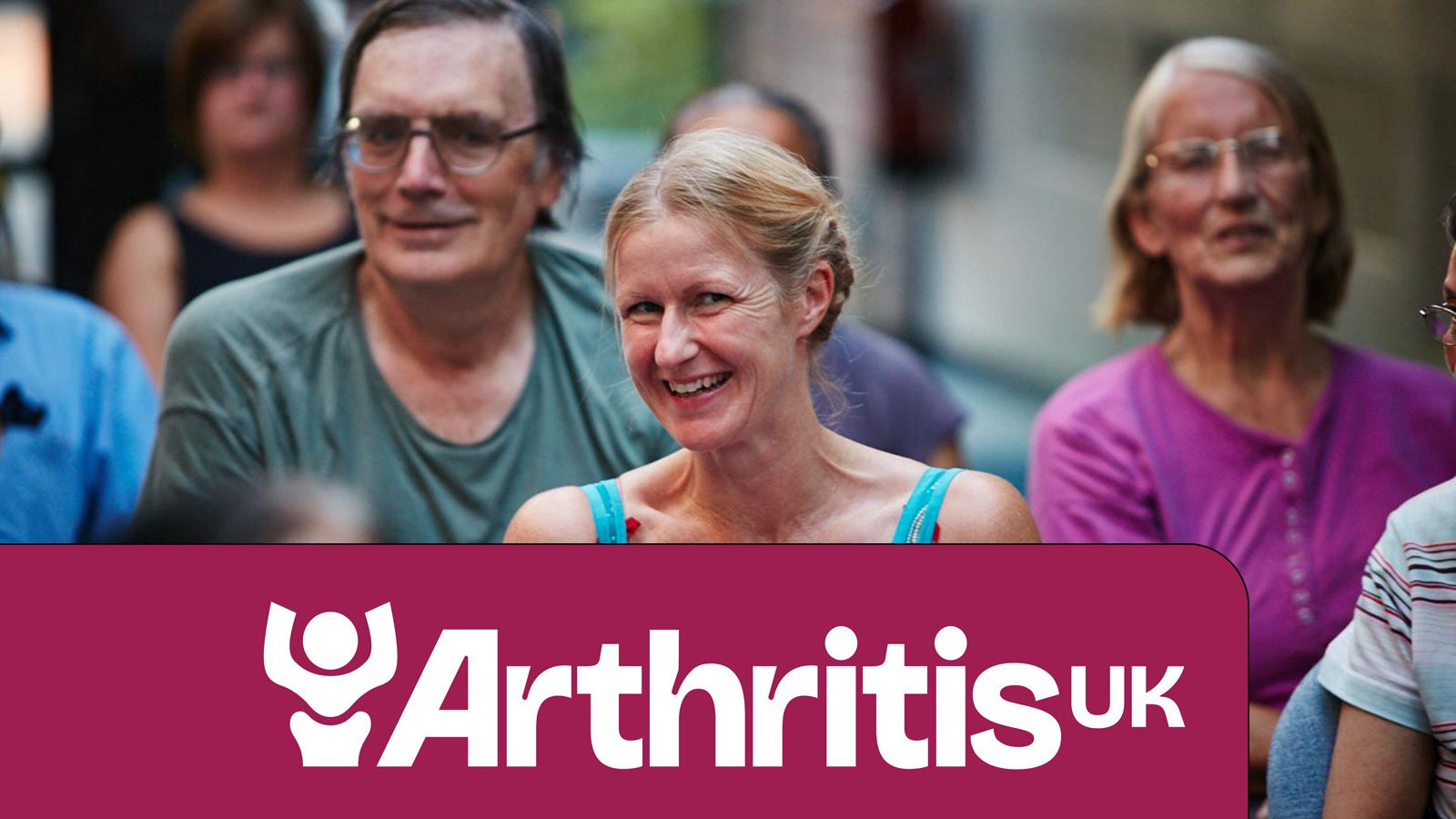 OAPJo's tweet card. We're Arthritis UK. We won't rest until everyone with arthritis has access to the treatments and support they need to live the life they choose.