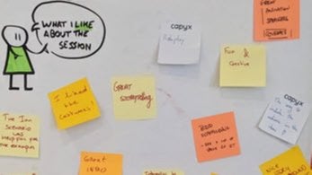 _jonathancoyle_'s tweet card. Philippe Bourgau (tech coach @Murex), Ahmad Atwi (tech coach @Murex) et Matthieu Tournemire (agile & professional coach @Murex) viendront nous animer en anglais une session