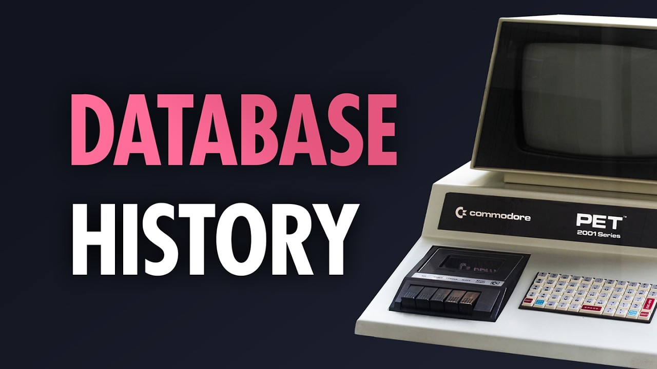 siliconchaos's tweet card. The fascinating history of Databases