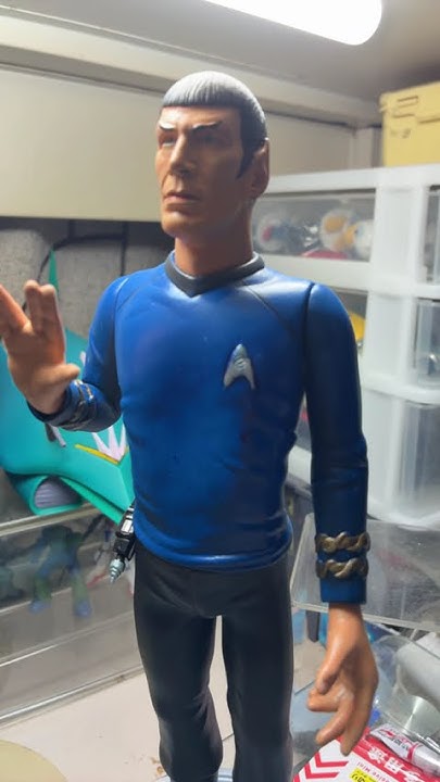 Z1zEeAqfO1nouLB's tweet card. STAR TREKの思ひでスポック完成