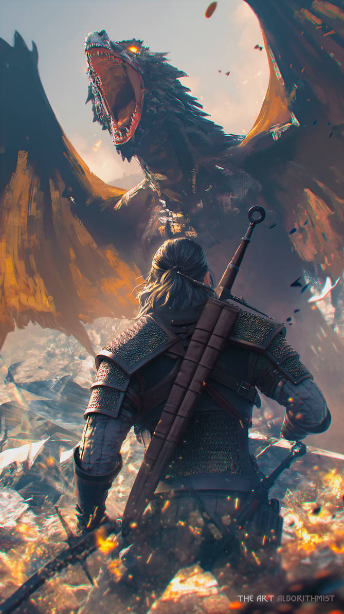 TAalgorithmist's tweet card. The Witcher #2 by TheArtAlgorithmist on DeviantArt