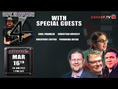 prod42net's tweet card. Rockin’ The Code World with dotNetDave: Panel Discussion - Ep. 99