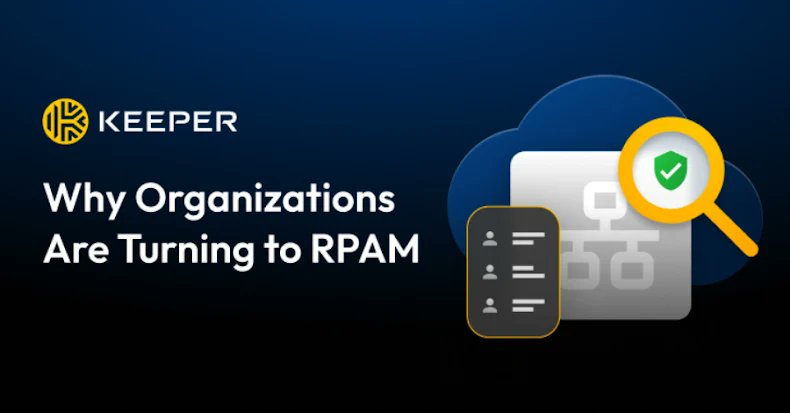 TheHackersNews's tweet card. Organizations are adopting Remote Privileged Access Management (RPAM) to secure access in all environments. Learn how RPAM works and why you should ad
