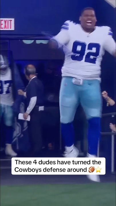 Jayrizzle14's tweet card. These 4 dudes have turned the Dallas Cowboys defense around ⭐ #fyp...