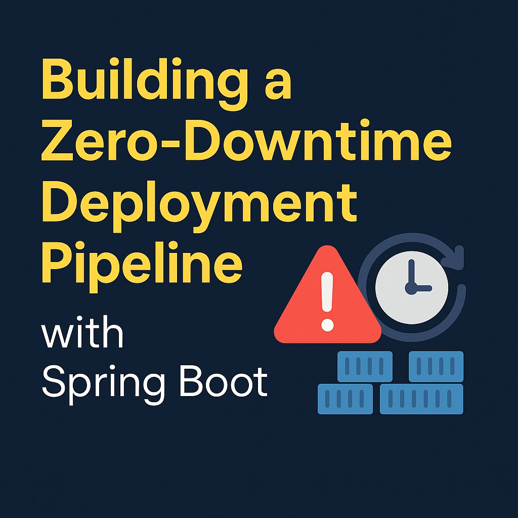 devops_blog's tweet card. A practical, code-first guide to achieving real zero-downtime deployments with Spring Boot, Docker, and Kubernetes.