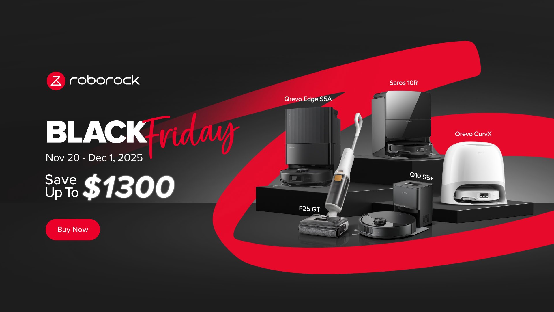 Androidheadline's tweet card. This Black Friday, you can save up to 50% on select Roborock vacuums, including some of the most powerful, flagship vacuums ever made. Whether you’re