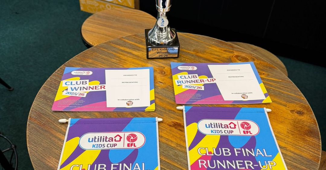 OfficialOACT's tweet card. Utilita EFL kids & Girls Cup Local Stage Success!