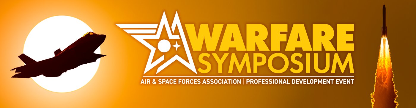 bearded_bytes's tweet card. The AFA Warfare Symposium is an annual professional development event for the U.S. Air Force, U.S. Space Force, and defense industry.