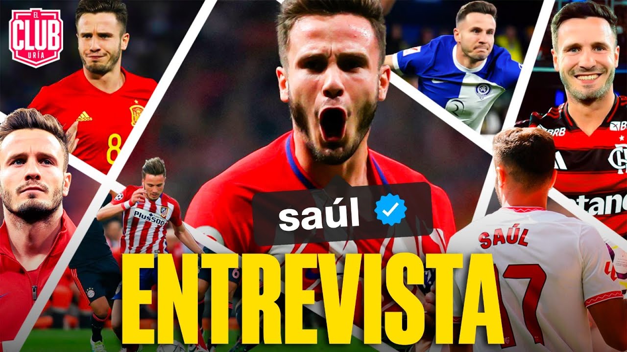 rubenuria's tweet card. ENTREVISTA A SAÚL ÑÍGUEZ | SU SALIDA DEL ATLETI Y SU NUEVA ETAPA EN...