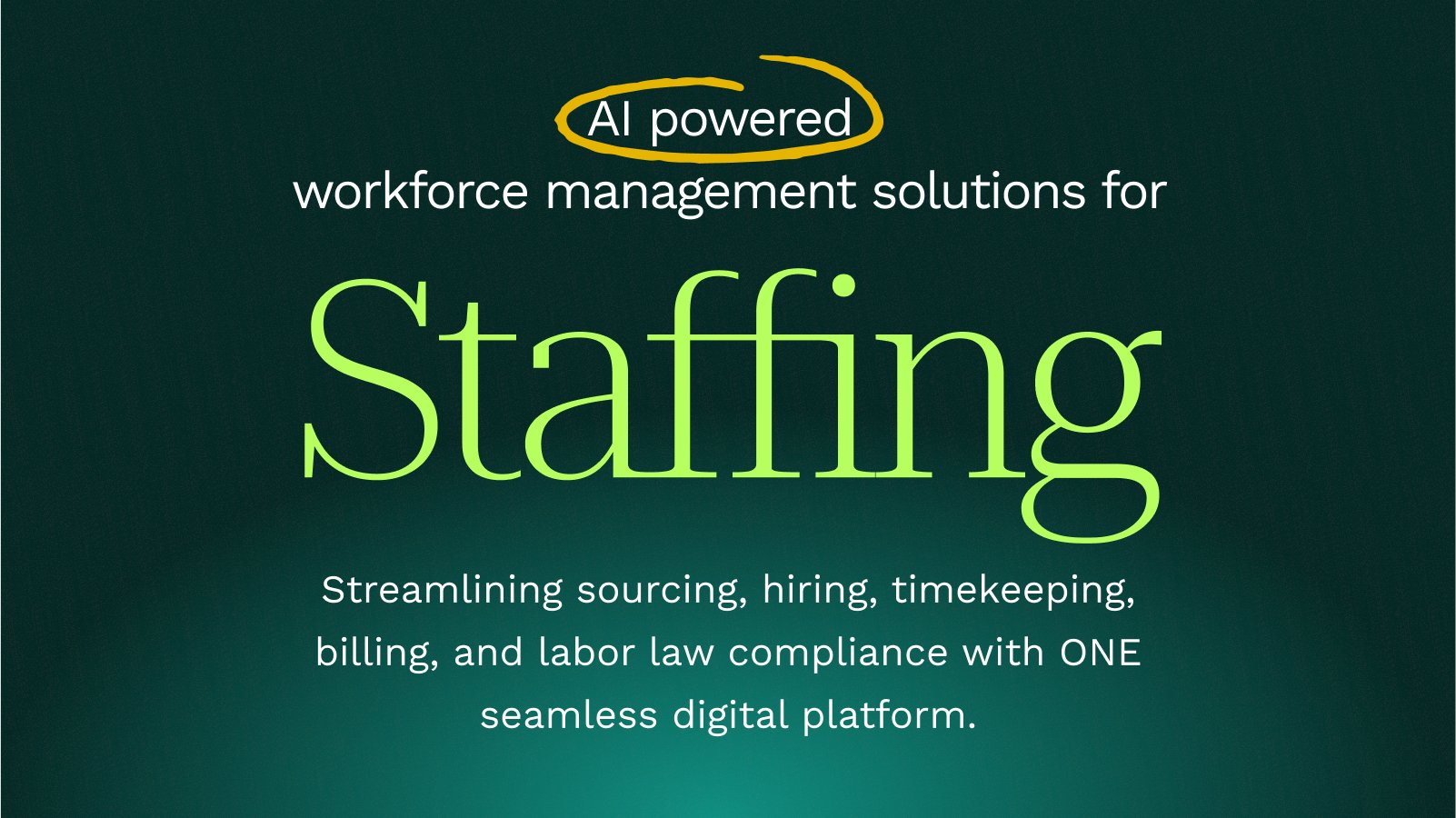 WurkNowInc's tweet card. Streamline your staffing firm’s billing, payroll, and financial reporting with WurkNow’s integrated Staffing Accounting Software. Get a free demo today!