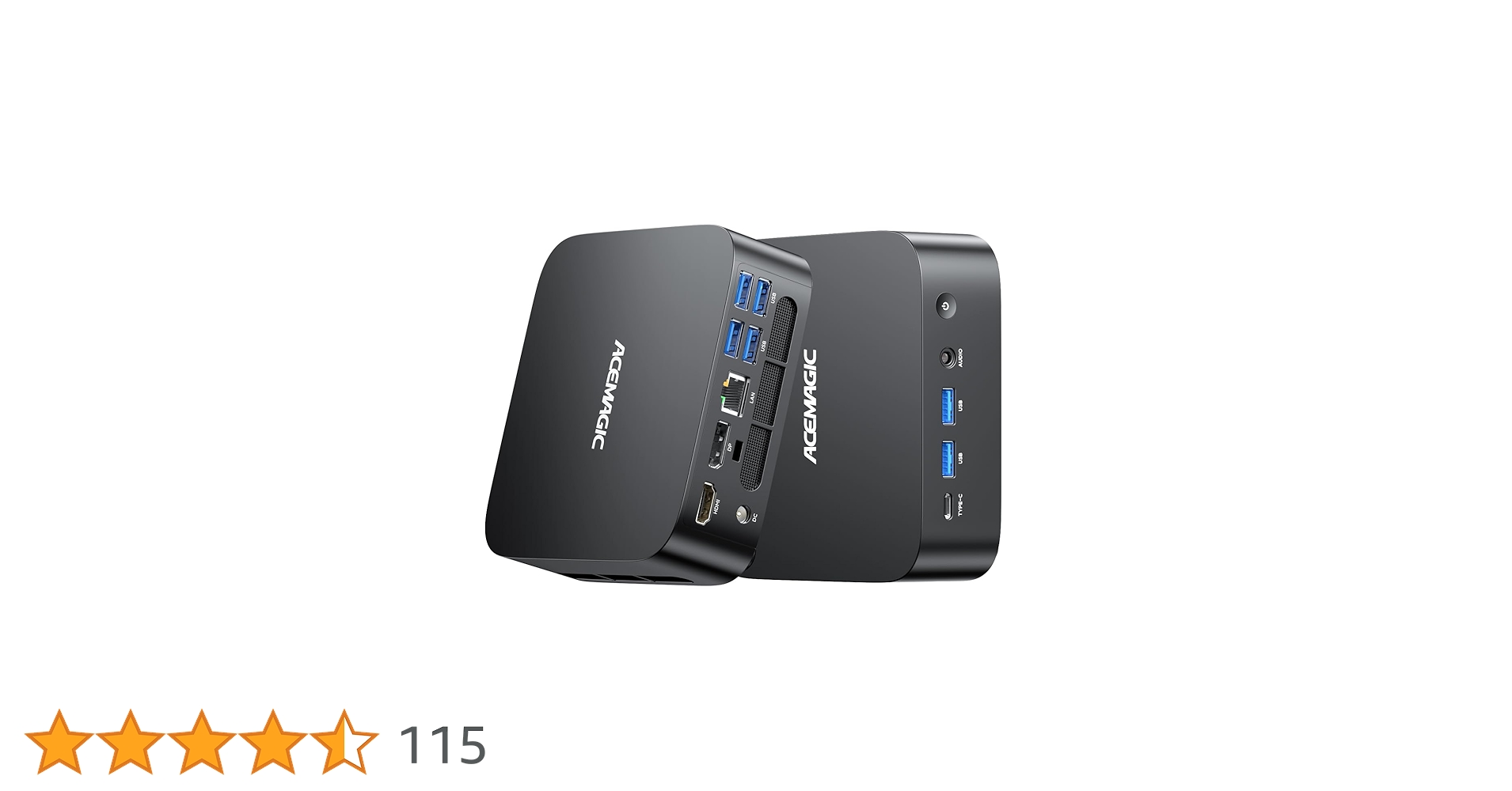 Papalog11's tweet card. ACEMAGIC ミニPC 高性能AMD Ryzen 5 7430U搭載 4.3GHz 6C/12T 【64GBメモリ+4TB SSD 拡張対応】 mini pc ryzen windows11 Pro 4K@60Hz3画面出力 WiFi 6 BT5.2 RJ45 LAN 静音冷却 高速端子Type-C/HDMI2.0/DP/USB3.2*6 Vesaマウント|32GB+512GBSSD搭載 K1