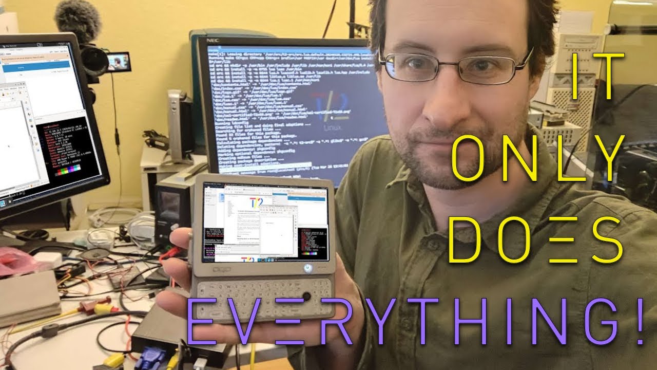 ReneRebeTM's tweet card. T2 Linux 25.4 "It Only Does Everything" now with AMD ROCm-powered AI!