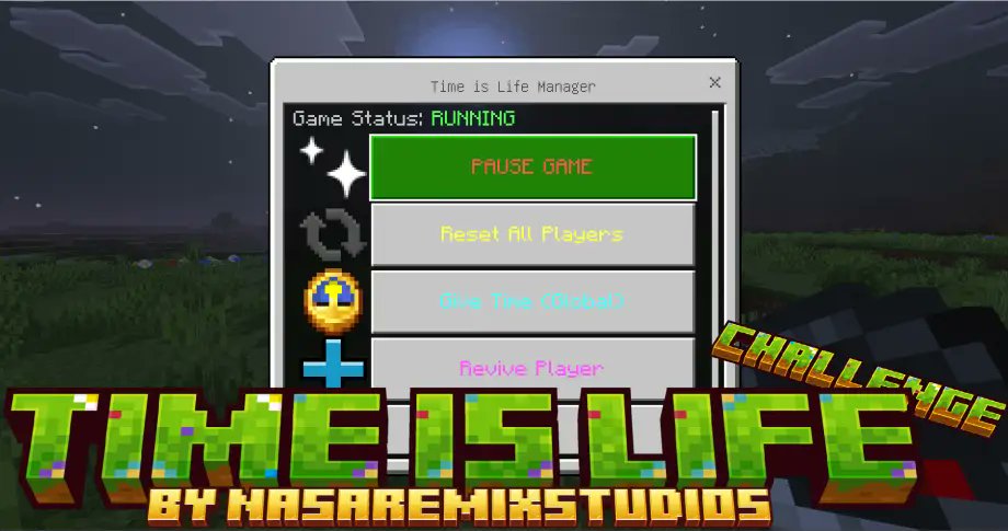 modbay_feed's tweet card. Survival challenge where players start with 10 minutes; kill mobs, bosses, and players to steal time and survive in a frantic race against the clock.