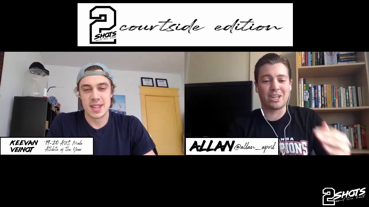 Neil_G24's tweet card. 2 Shots and the ball - EP5.5 Allan April Interviews Keevan Veinot