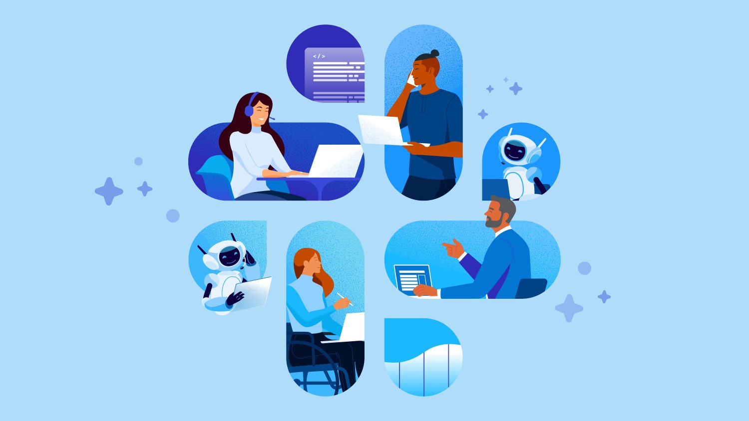 SaaSinsure's tweet card. Bringing AI into your organization means evolving your workflows and creating new collaborative systems. Here’s how to build your strategy.