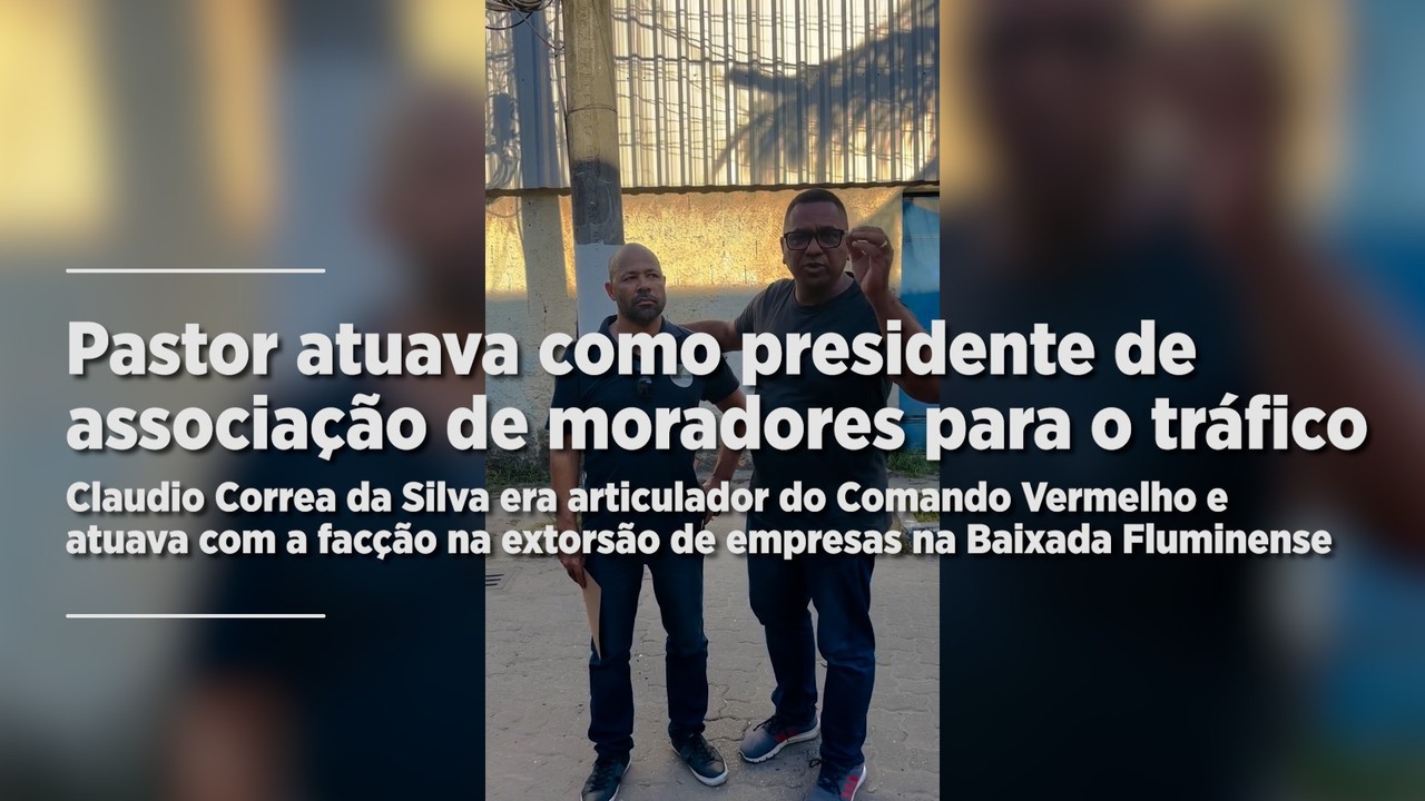 JornalOGlobo's tweet card. Segundo a polícia, Claudio Correia da Silva, planejava se candidatar a vereador a mando do traficante Joab da Conceição Silva, apontado como chefe do crime organizado no bairro.