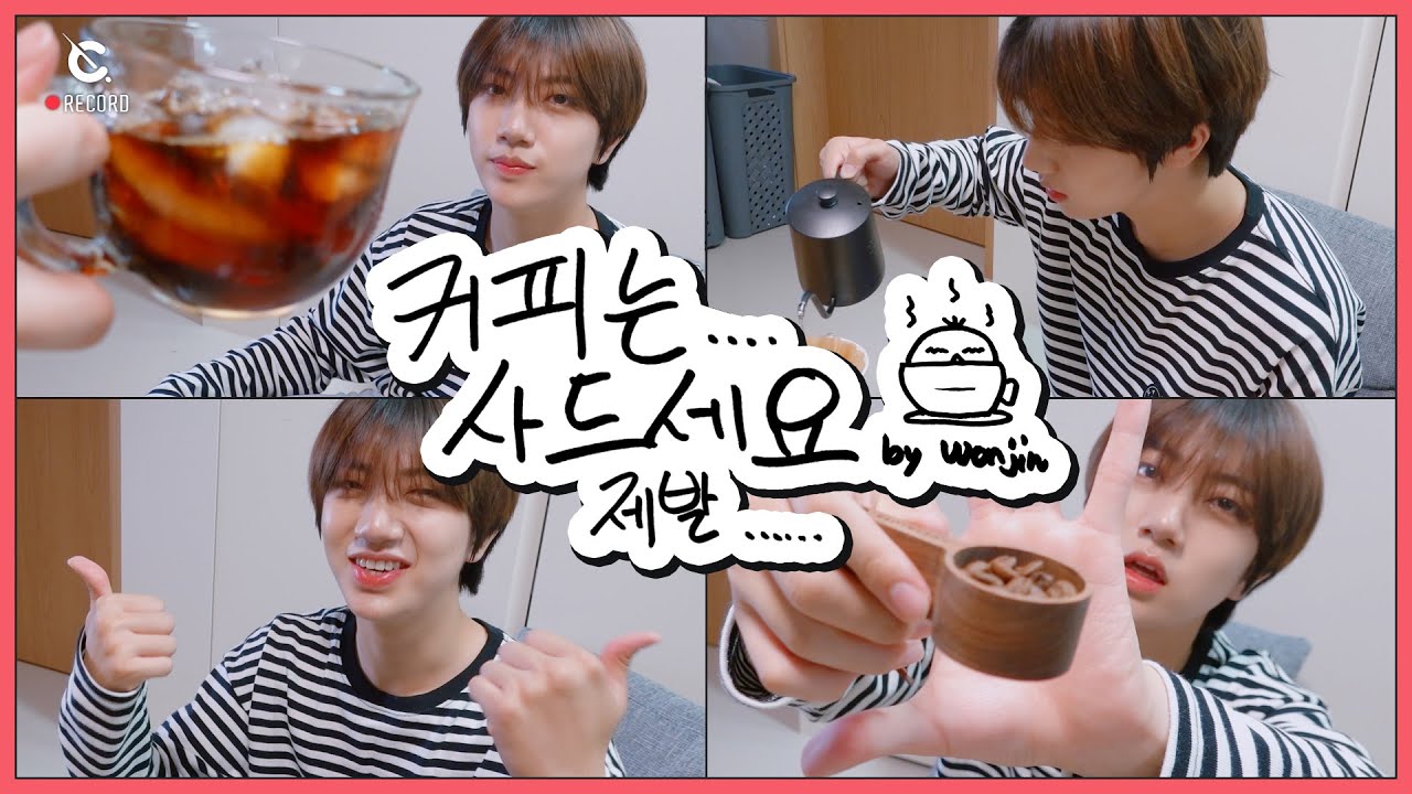 CRAVITYstarship's tweet card. [C-Record] WJ’s Cafe VLOG (커피는... 사드세요 제발...) l CRAVITY (크래비티)