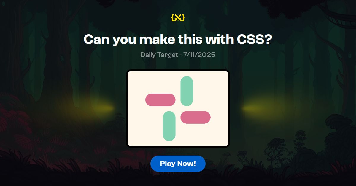 XKEKEKX's tweet card. The funnest CSS game for web designers & developers
