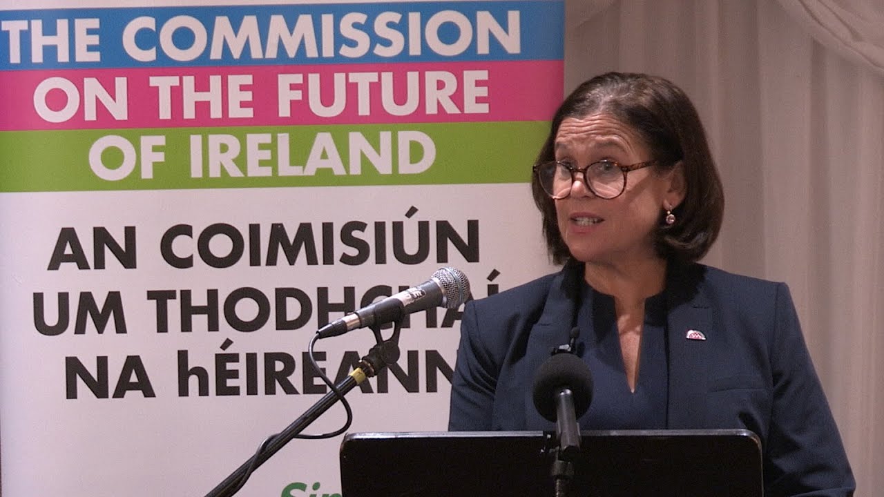 staniam50's tweet card. Irish Unity referendums by 2030 - Mary Lou McDonald TD