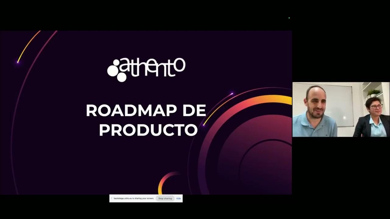 athento's tweet card. Apertura del Evento y Roadmap de producto