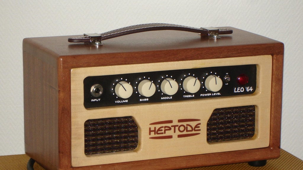 HeptodeEffects's tweet card. The first solid-state guitar amp that sounds unmistakably like a great tube amp!