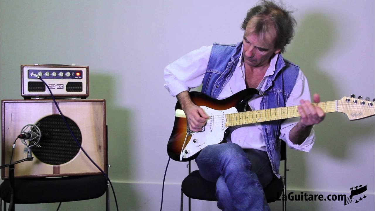 HeptodeEffects's tweet card. M.O.V Guitars sur ampli HEPTODE - Léo '64 par Marc Lonchampt - Salon...