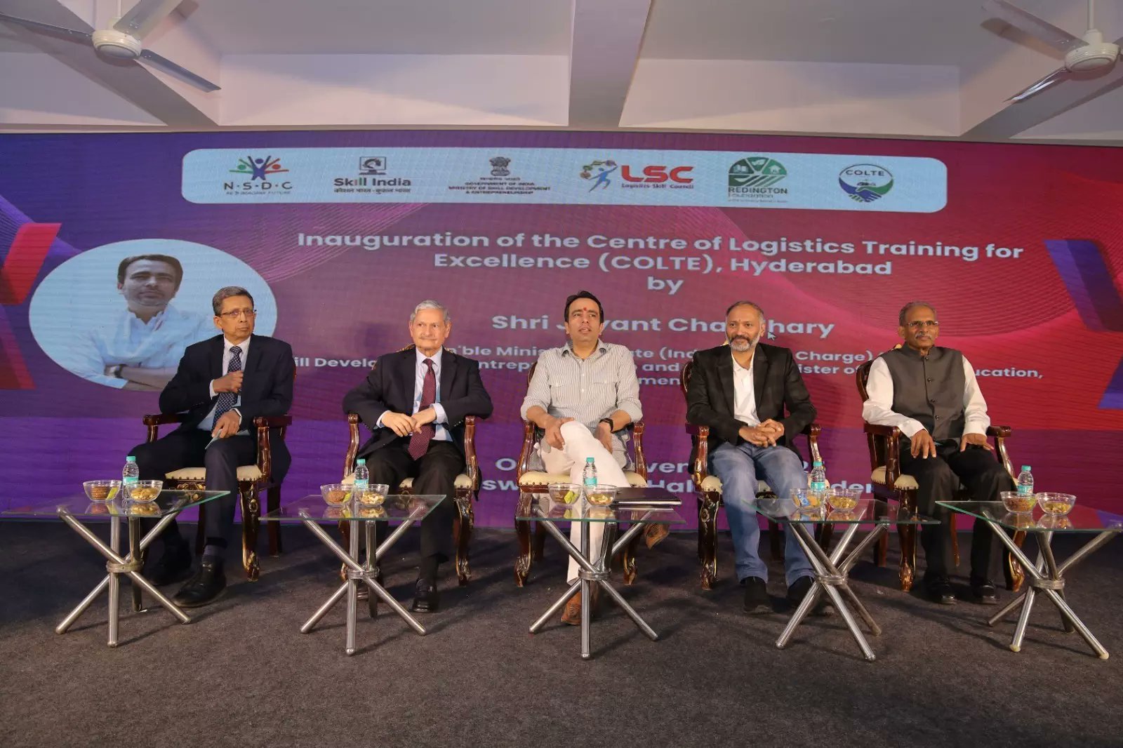 DeccanChronicle's tweet card. The centre has been established by Redington Foundation, the CSR arm of Redington Limited, in partnership with the Logistics Sector Skill Council (LSC).