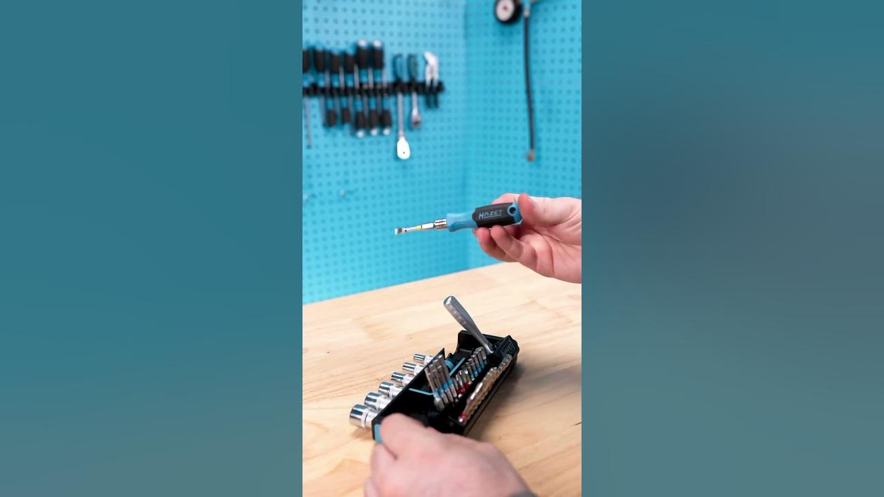 ZEDIOPTIMAX's tweet card. Amazing Tool Set for DIY Worker, Craftsman, Mechanic #shorts #hazet...