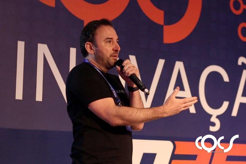 EmexSeguros's tweet card. A Zarv, plataforma SaaS que transforma a gestão de risco por meio de inteligência artificial e dados em tempo real, esteve presente no CQCS Inovação como uma das empresas apoiadoras, nos dias 11 e 12...