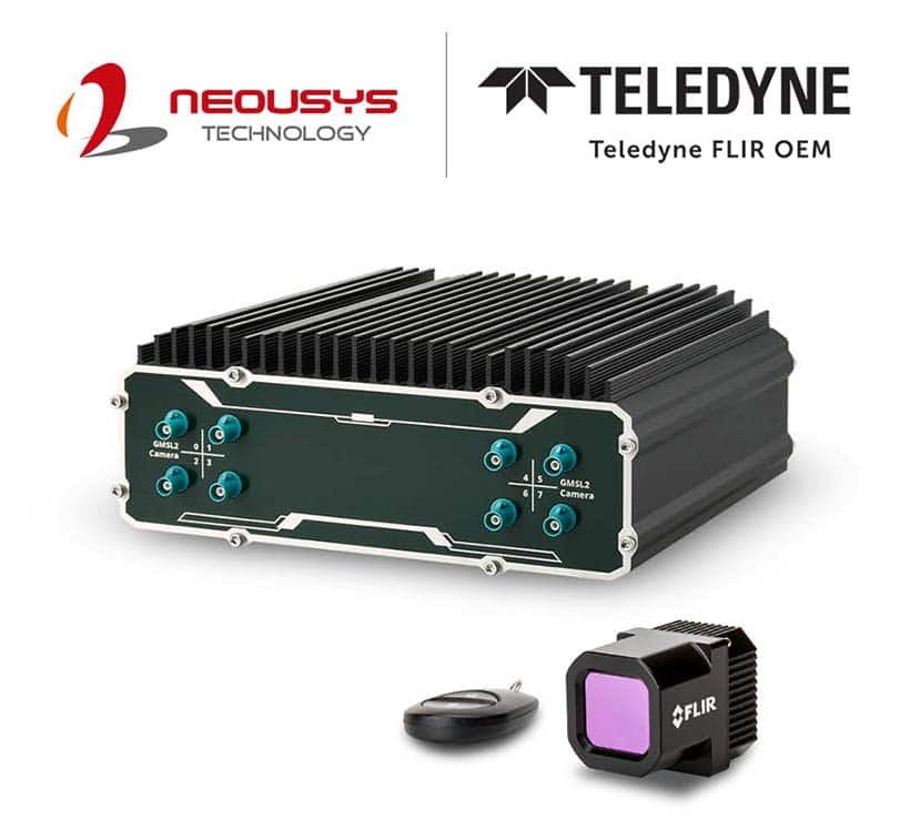 DefenseAdvance's tweet card. Neousys Technology has announced that its waterproof NVIDIA Jetson edge AI computer, the NRU 230V AWP, now supports the FLIR...