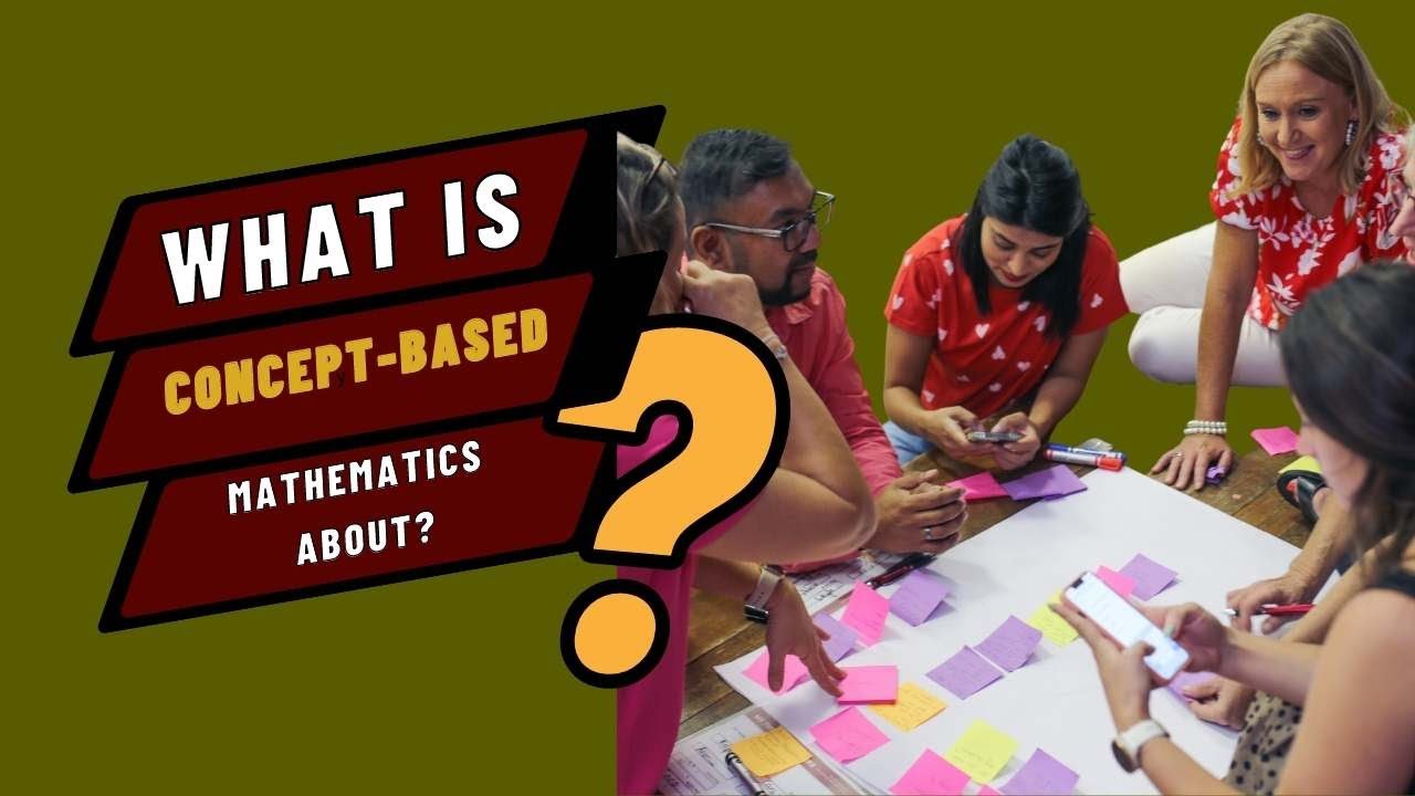 JenniferWathall's tweet card. 207. What is concept based mathematics about?