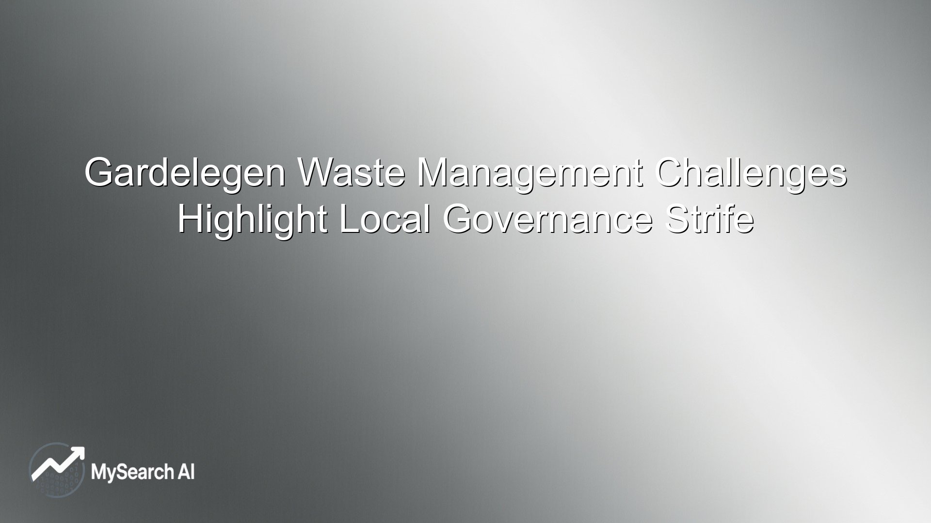 hamzamirza90949's tweet card. Explore how Gardelegen faces waste management hurdles impacting local governance, community satisfaction, and the potential termination of a key waste