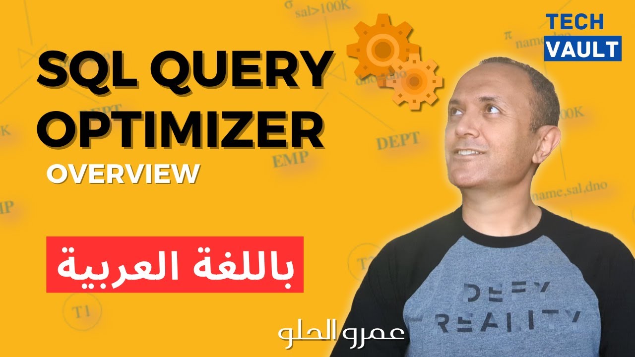 mariammohsenn2's tweet card. SQL Query Optimizer (Arabic - عربي) with Amr Elhelw - Tech Vault