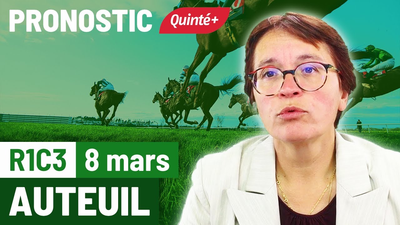 FlashTurf's tweet card. Pronostic PMU Quinté Flash à Auteuil, R1C3 du 8 mars 2025