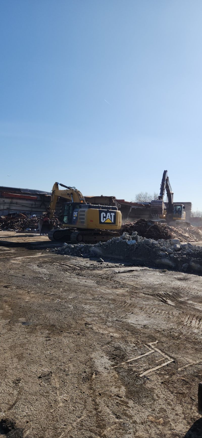 GarrisonDemoEng's tweet card. Heavy Wrecking is our symphony! The fleet grows. The process gets faster. The results: Production Processing, Clean Sites, and Safe Work. #work is work!