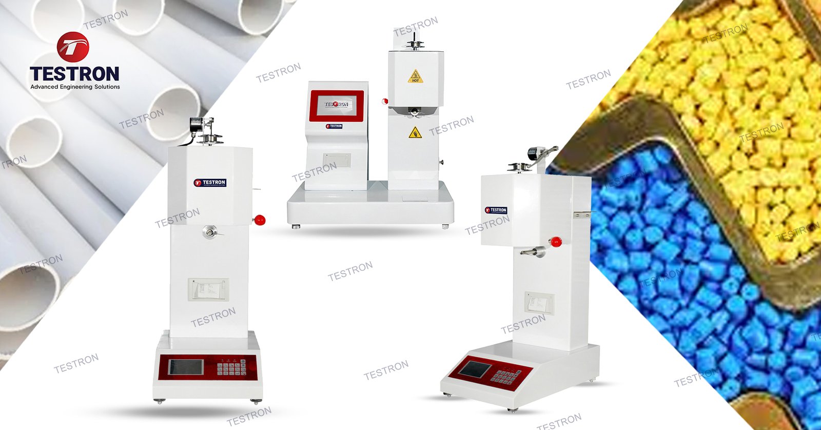 Testrongroup's tweet card. Find the top melt flow index testers in the UAE for precise polymer testing. Check out Testron's high performance MFI machines for your QC requirements.