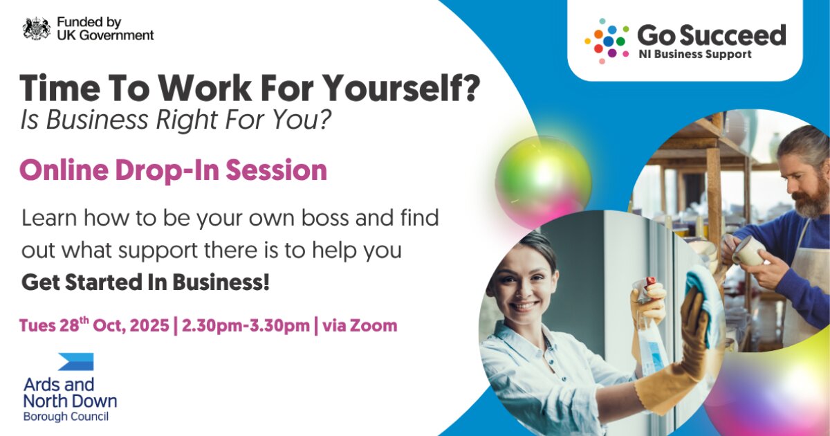 ExcaliburPress's tweet card. Time to work for yourself flyer